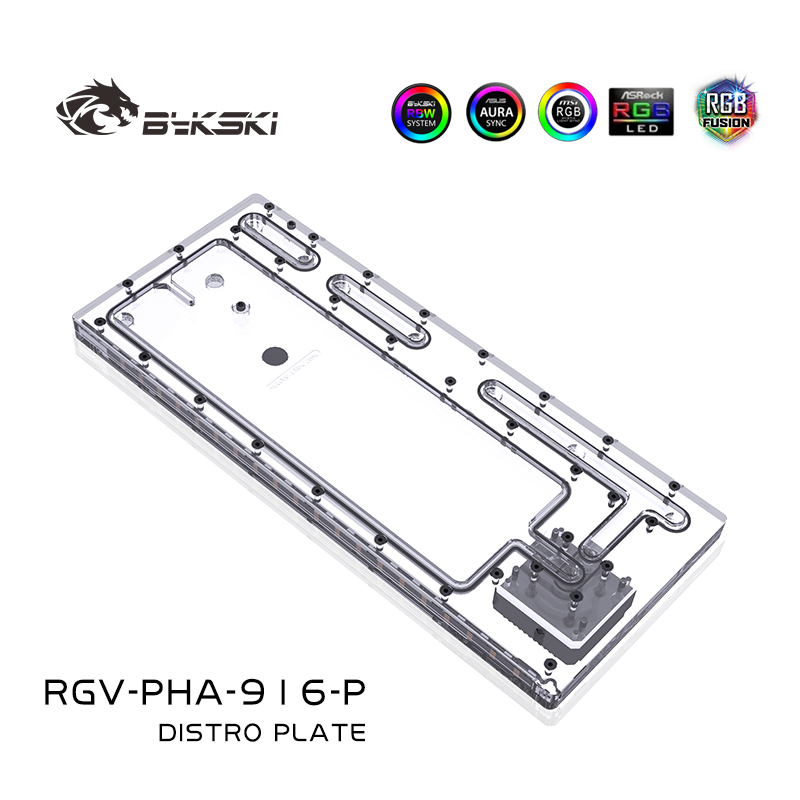 Bykski RGV-PHA-916-P Акриловая – обзор и цена Distro Plate Ddc Pump Combo