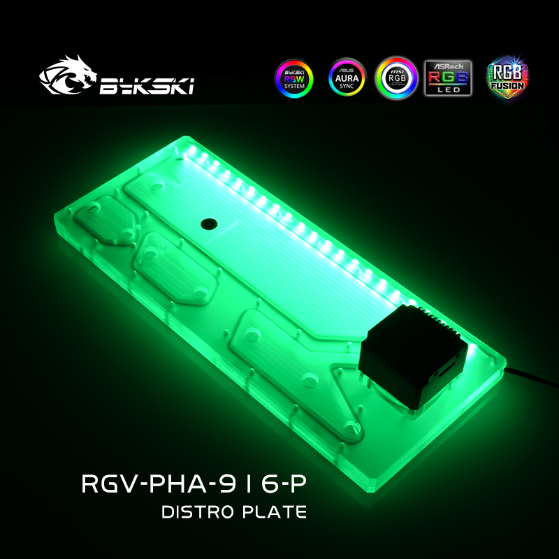 Bykski RGV-PHA-916-P Акриловая – обзор и цена Distro Plate Ddc Pump Combo